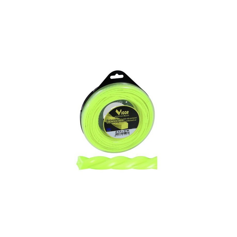 VIGOR FILO DECESPUGLIATORI SPIRALATO 30 M D.4 MM